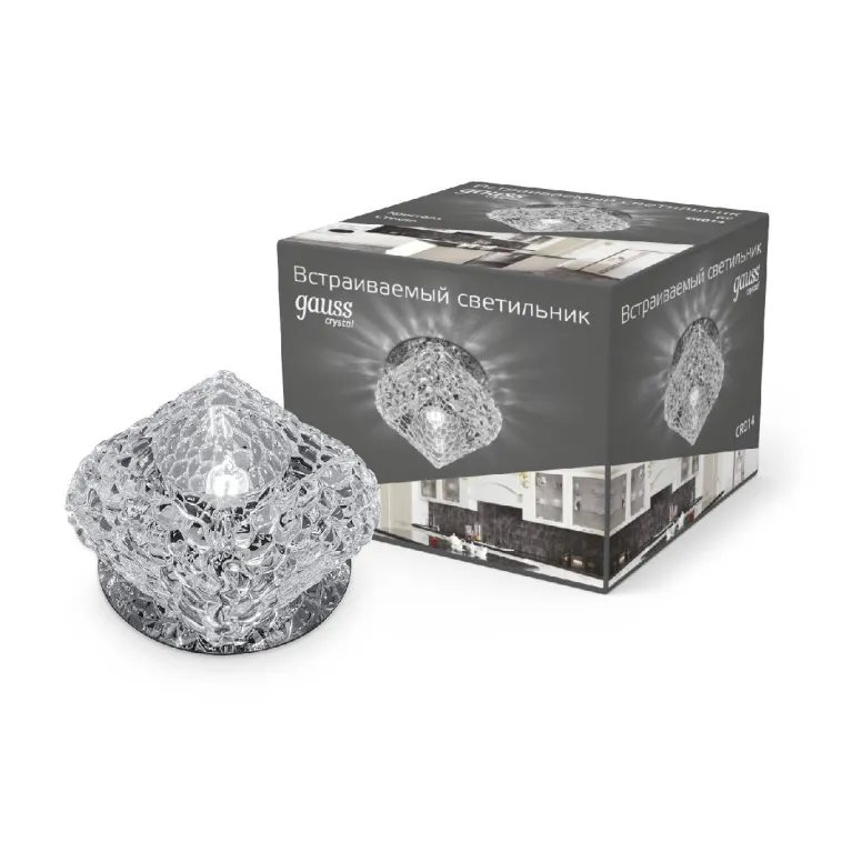 Встраиваемый светильник Gauss Crystal CR014 в Нижнем Новгороде