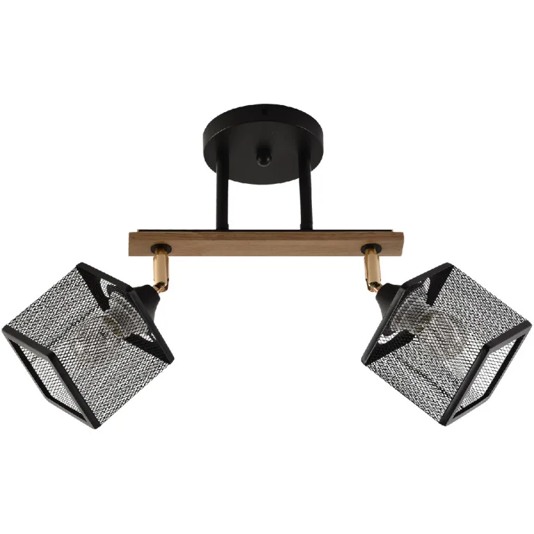 Спот Reluce 01591-3.3-02B BK+FGD+WOOD в Нижнем Новгороде