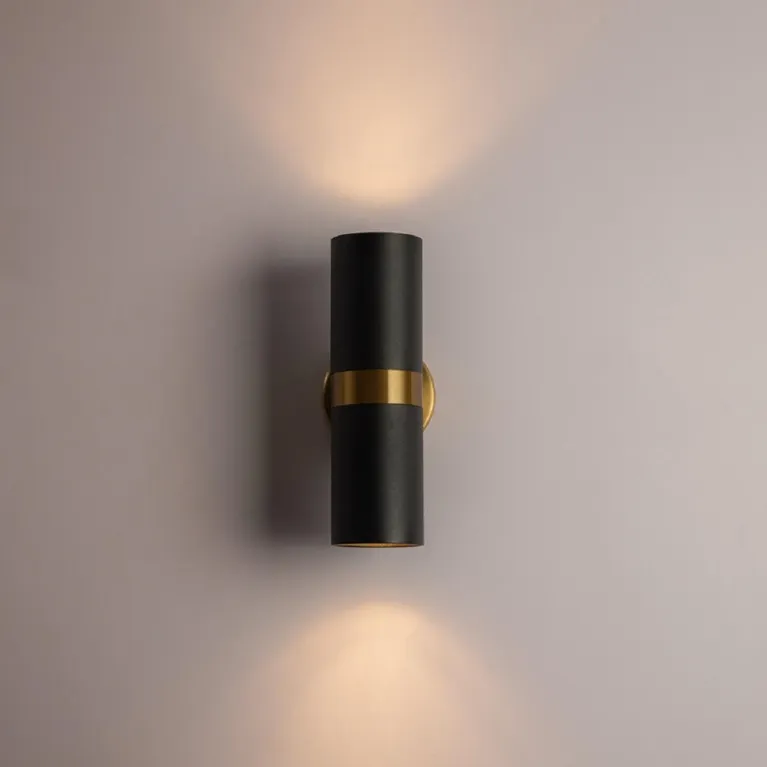 Настенный светильник Arte Lamp Ran A3143AP-2BK в Нижнем Новгороде