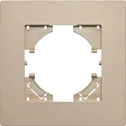 Рамка пластиковая на 1 пост Arlight FRM-PERIO-PL-1-GD 049691