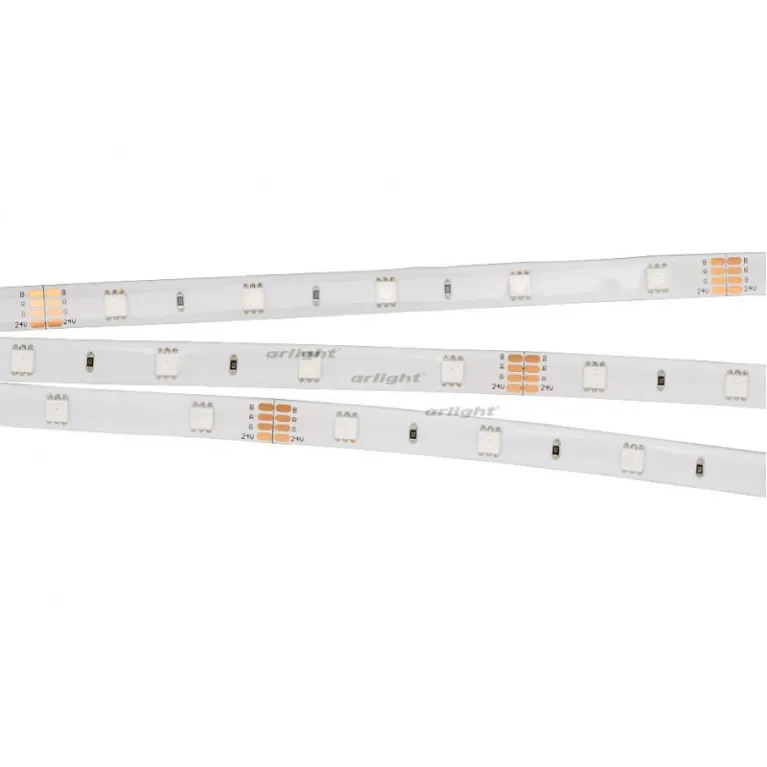 Светодиодная лента Arlight RTW 2-5000SE 24V RGB (5060, 150 LED, LUX) 021732 в Нижнем Новгороде