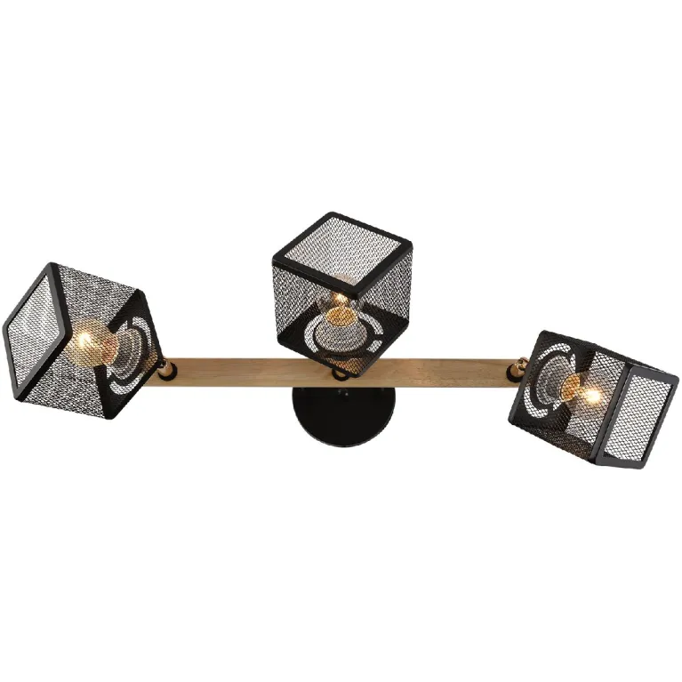 Спот Reluce 01591-3.3-03B BK+FGD+WOOD в Нижнем Новгороде