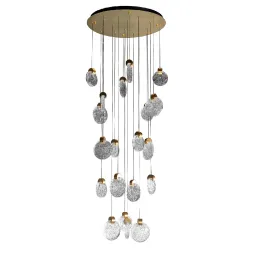 Каскадная люстра Garda Decor Rondo 162FL-61502