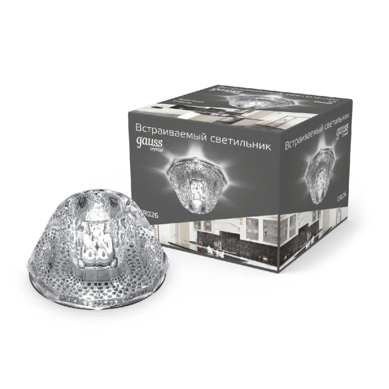 Встраиваемый светильник Gauss Crystal CR026 в Нижнем Новгороде