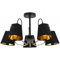 Люстра на штанге Illumico IL6120-5COU-79 BK GD