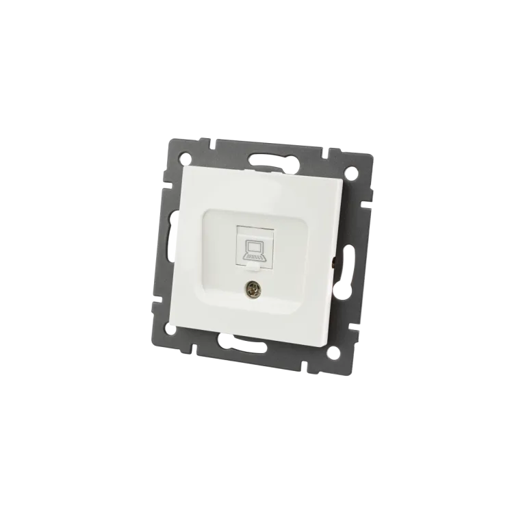 Механизм компьютерной розетки Arlight SCT-MPC1-PL-WH-V (RJ-45, CAT6) 049842 в Нижнем Новгороде