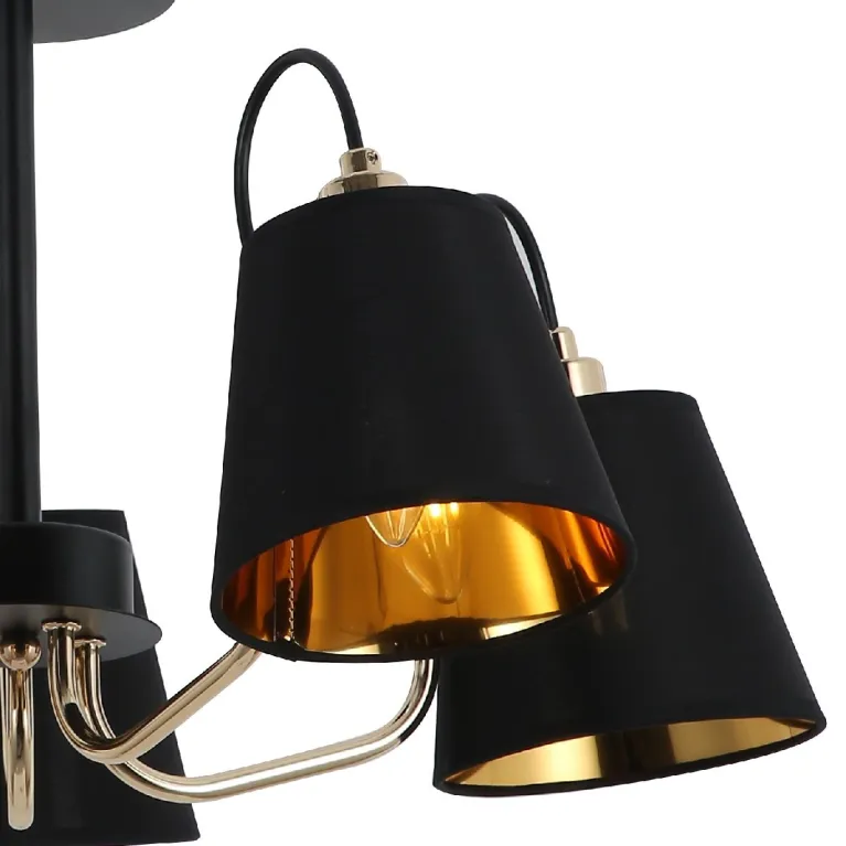 Люстра на штанге Illumico IL6120-5COU-79 BK GD в Нижнем Новгороде