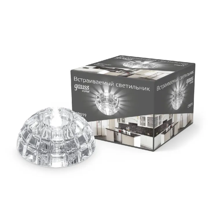 Встраиваемый светильник Gauss Crystal CR019 в Нижнем Новгороде