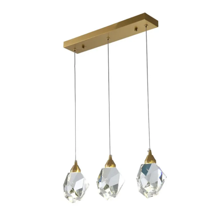 Подвесной светильник Delight Collection Crystal rock II 9701P/3L brass в Нижнем Новгороде