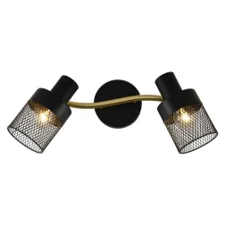 Спот Seven Fires Kelda SF4705/2W-GD-BK Спот Seven Fires Kelda SF4705/2W-GD-BK