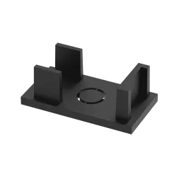 Внутренний соединитель для магнитного накладного шинопровода угловой Crystal Lux CLT 0.216 02 BL