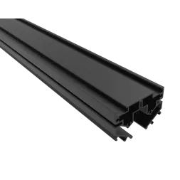 Встраиваемый магнитный шинопровод в натяжной ПВХ потолок Crystal Lux CLT 0.136 01 L2000 BL