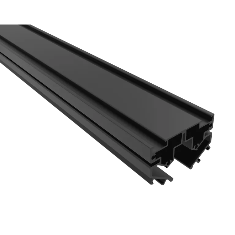 Встраиваемый магнитный шинопровод в натяжной ПВХ потолок Crystal Lux CLT 0.136 01 L2000 BL в Нижнем Новгороде