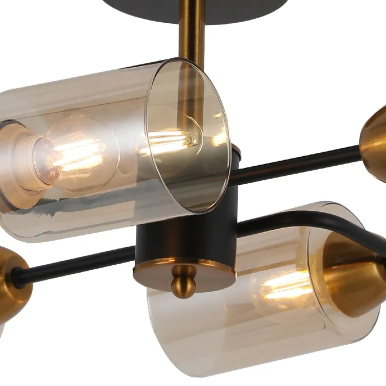 Люстра на штанге Illumico IL8243-4COU-79 BK BR в Нижнем Новгороде