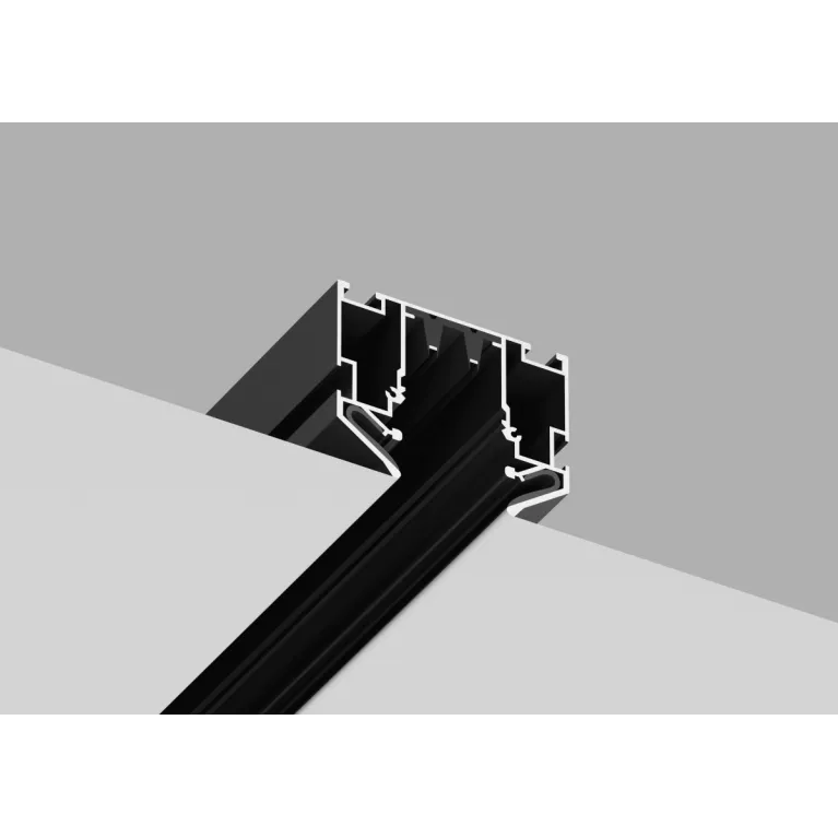 Встраиваемый шинопровод в натяжной ПВХ потолок Crystal Lux Space 220 CLT 0.135 01 L2000 BL в Нижнем Новгороде