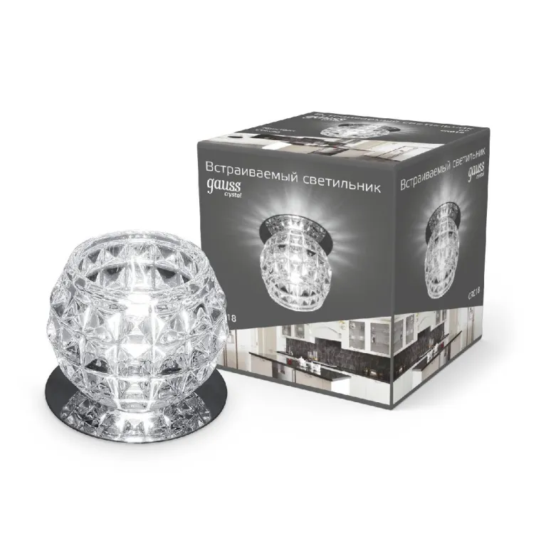 Встраиваемый светильник Gauss Crystal CR018 в Нижнем Новгороде