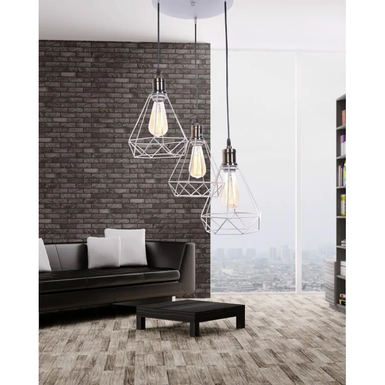 Подвесная люстра Lumina Deco Cobi LDP 11609-3 WT в Нижнем Новгороде