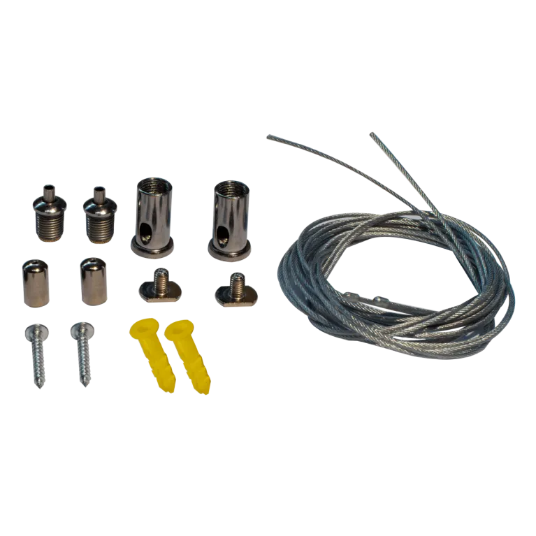 Подвесной комплект для магнитного шинопровода (2 шт.) Crystal Lux CLT 0.206 01 в Нижнем Новгороде