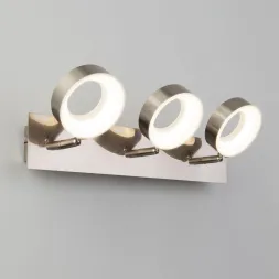 Настенный светильник Eurosvet 20065/3 сатин-никель