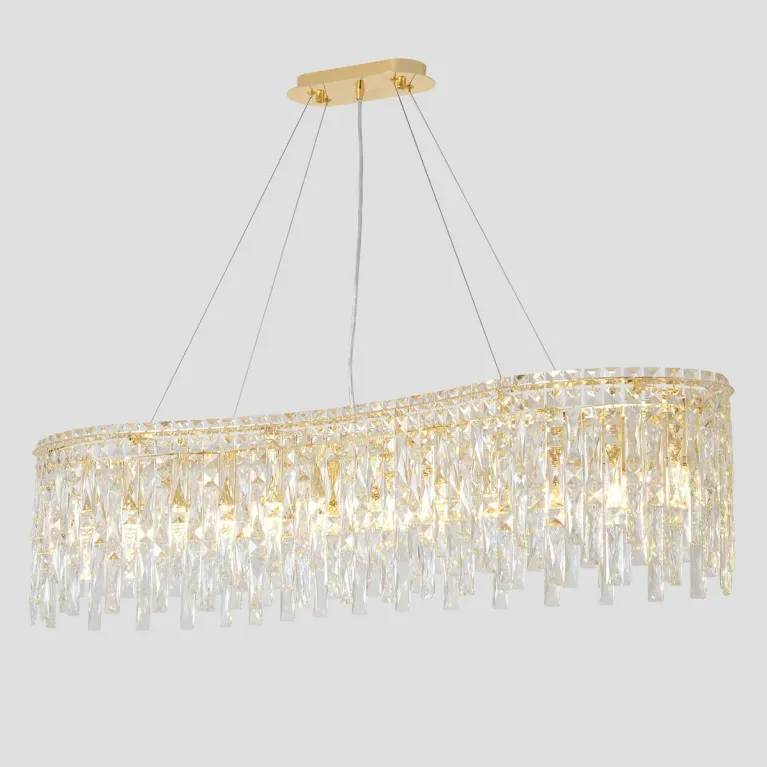 Подвесная люстра Crystal Lux ABRIL SP12 L1200 GOLD в Нижнем Новгороде