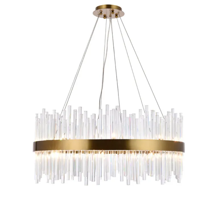 Подвесная люстра Delight Collection KR1209P-12 brass в Нижнем Новгороде