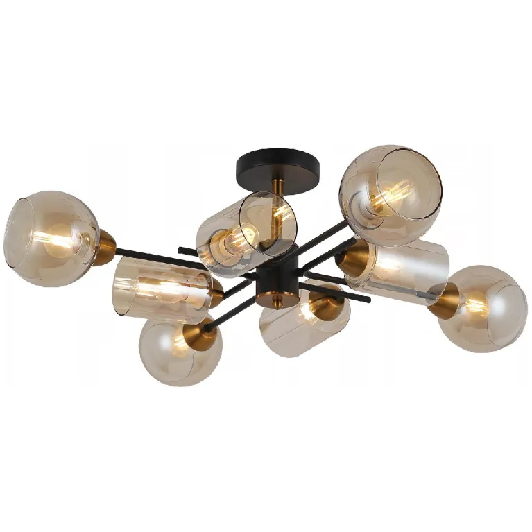 Люстра на штанге Illumico IL8243-8COU-79 BK GD в Нижнем Новгороде