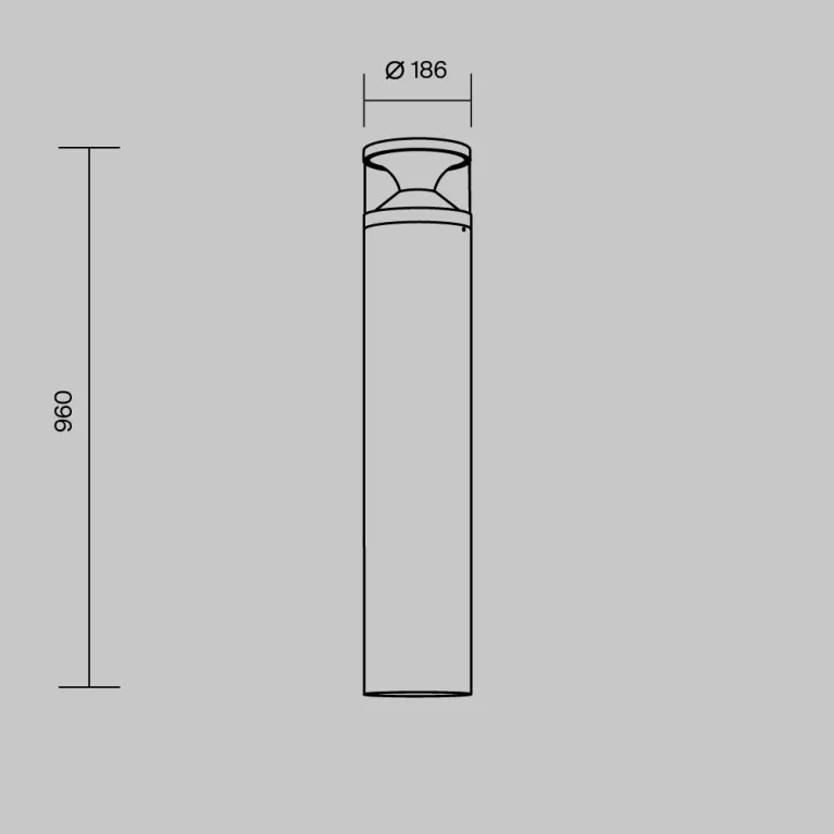Ландшафтный светильник Maytoni Pyro O496FL-L21B3K2 в Нижнем Новгороде