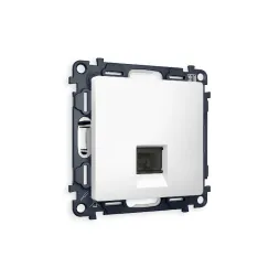 Комплект механизма компьютерной розетки RJ-45(8P8C) CAT6 со шторкой Ambrella Volt Alfa MA132010