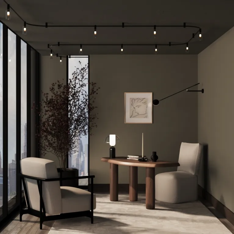 Трековый магнитный светильник Maytoni Magnum TR207-1-3W3K-B в Нижнем Новгороде