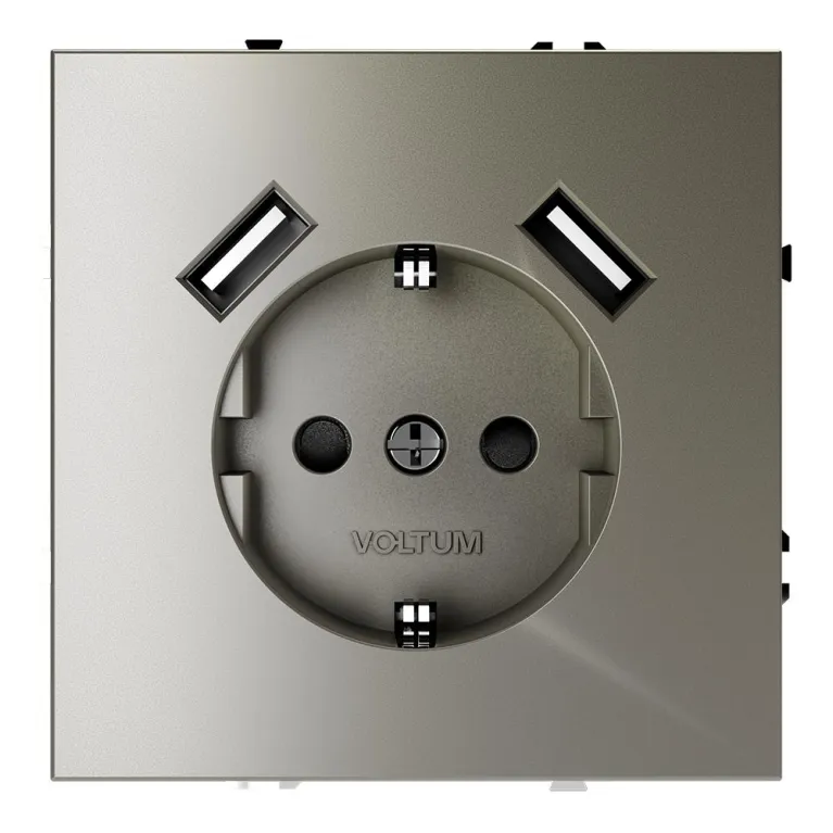 Розетка с USB, А+А Voltum S70 VLS040404 в Нижнем Новгороде