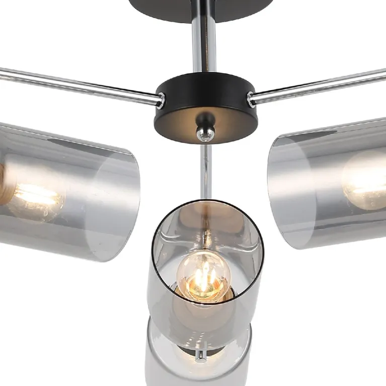 Люстра на штанге Illumico IL8249-6COU-79 BK CR в Нижнем Новгороде