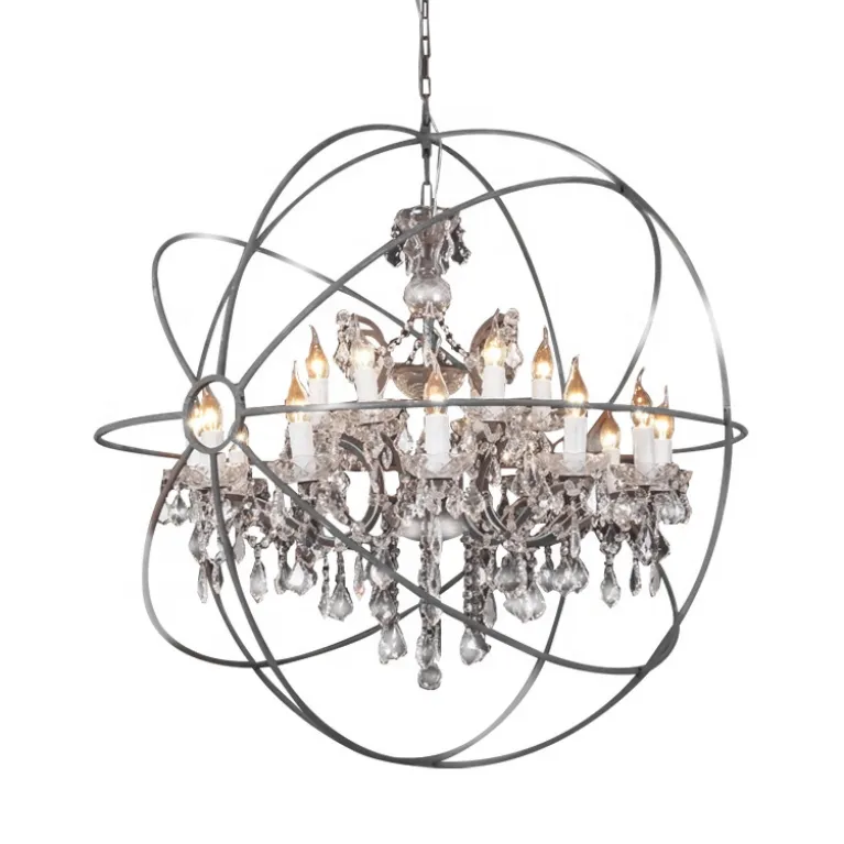 Подвесная люстра Delight Collection Foucault'S Orb 5014-D10 chrome в Нижнем Новгороде