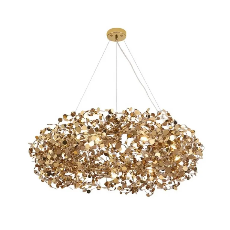 Подвесная люстра Crystal Lux GARDEN SP9 D800 GOLD в Нижнем Новгороде