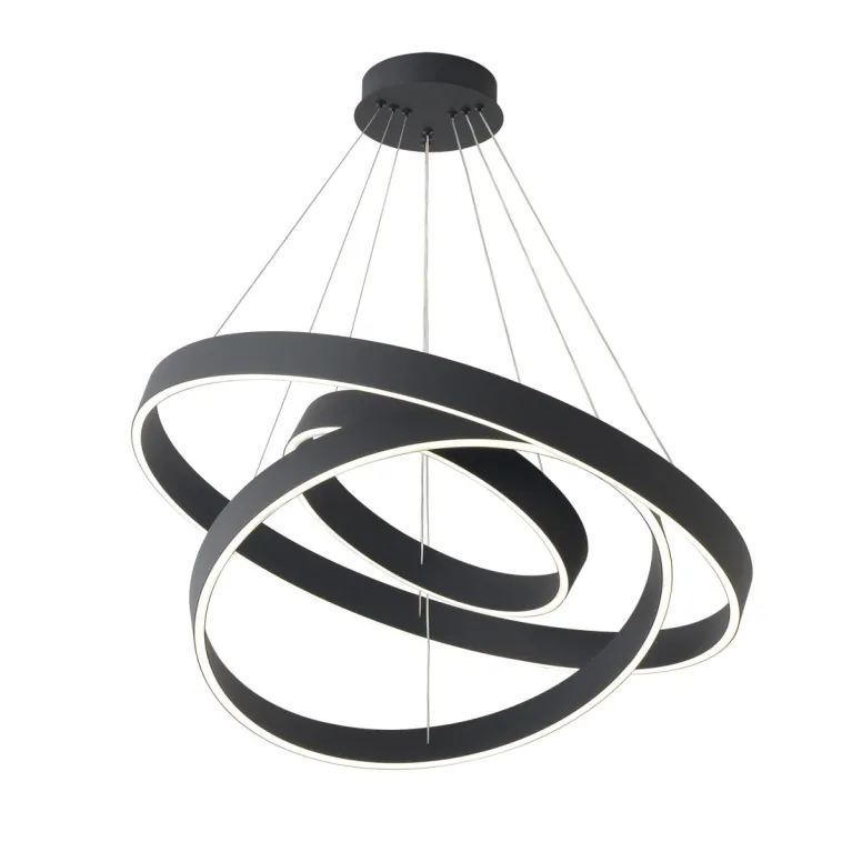 Подвесная люстра Crystal Lux TRON SP158W LED BLACK в Нижнем Новгороде