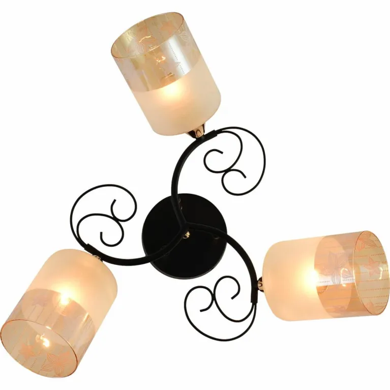 Потолочная люстра Reluce 01315-0.3-03 BK+FGD в Нижнем Новгороде