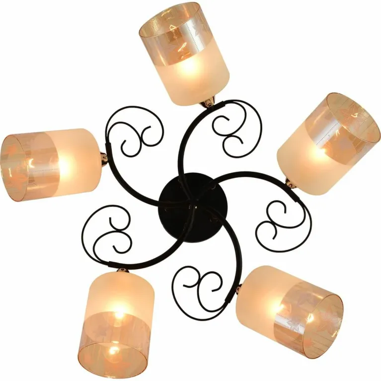 Потолочная люстра Reluce 01315-0.3-05 BK+FGD в Нижнем Новгороде