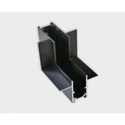 Соединитель вертикальный угловой для шинопровода Italline Atom IT012-5033 black