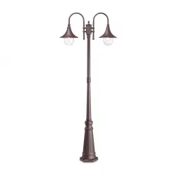 Садово-парковый светильник Ideal Lux Cima PT2 Coffee