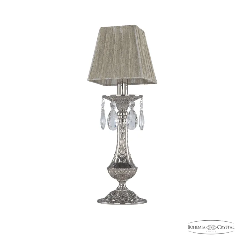 Настольная лампа Bohemia Ivele Crystal Florence 71100L/1 Ni SQ6 в Нижнем Новгороде