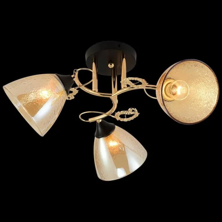 Потолочная люстра Reluce 01321-0.3-03 FGD+BK в Нижнем Новгороде