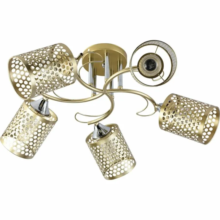 Потолочная люстра Reluce 01322-0.3-05 MATT GOLD+CR в Нижнем Новгороде