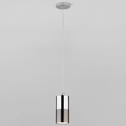 Подвесной светильник Eurosvet 50146/1 хром/черный жемчуг