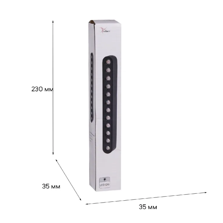 Трековый магнитный светильник Reluce 13002-9.3-001UR magnetic LED12W BK в Нижнем Новгороде