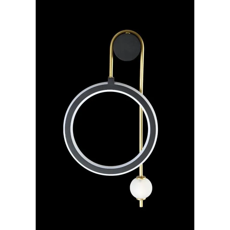 Бра Crystal Lux Corida AP25W Led Black/Gold в Нижнем Новгороде