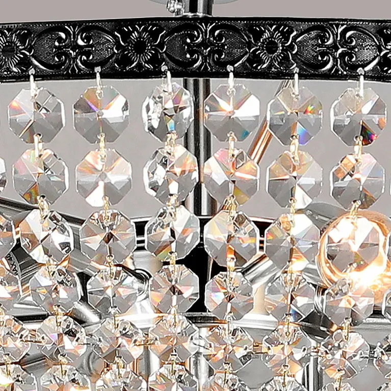 Потолочная люстра Illumico IL8775-16C-30 CR BK в Нижнем Новгороде