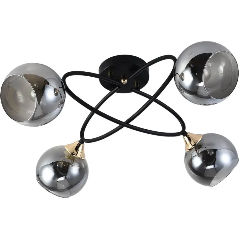 Потолочная люстра Reluce 01337-0.3-04 BK+FGD в Нижнем Новгороде