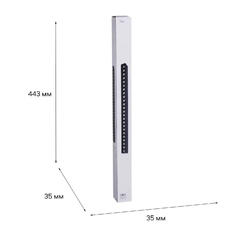 Трековый магнитный светильник Reluce 13004-9.3-001UR magnetic LED24W BK в Нижнем Новгороде