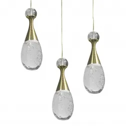 Подвесная светодиодная люстра Kink Light Флакон 08544(3000К)