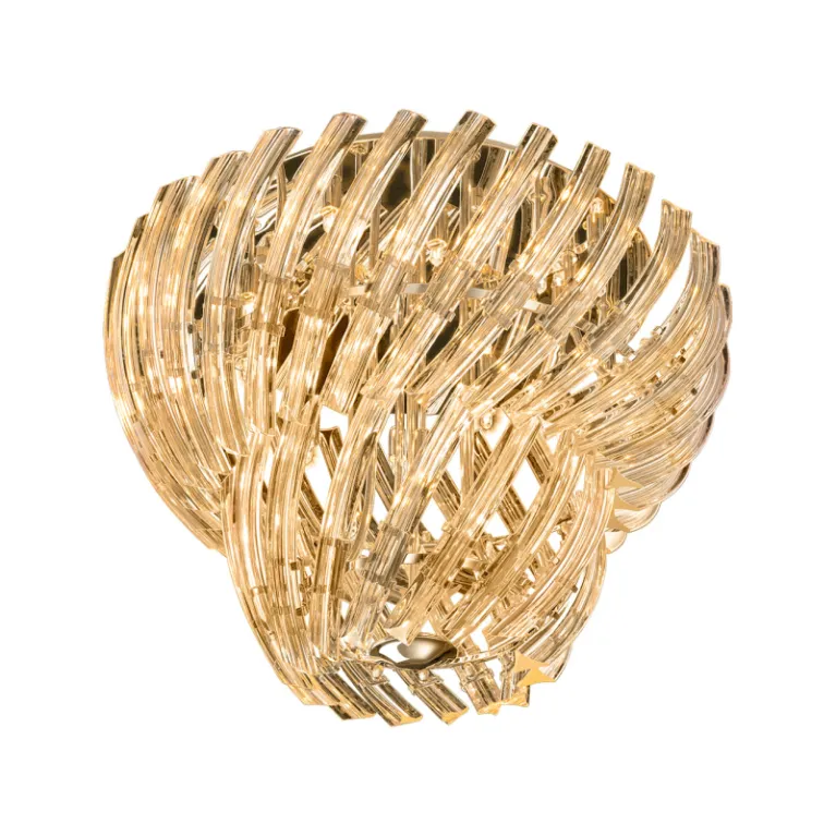 Потолочная люстра Delight Collection Calligo 4424-600 ti-gold/amber в Нижнем Новгороде