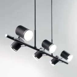 Светодиодный спот Ideal Lux Shots SP6 Nero